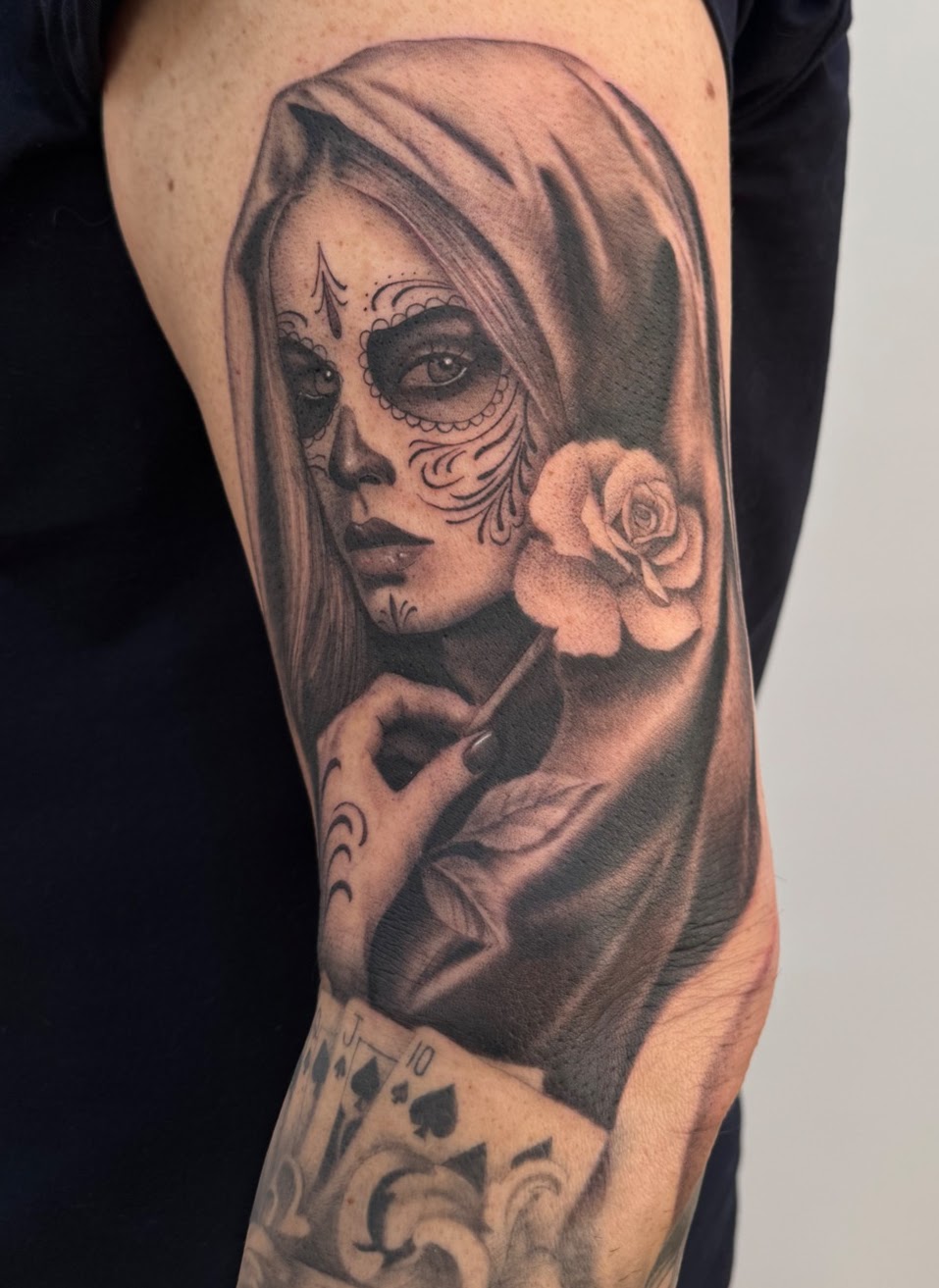 Tatuaje Black & Grey por Krimatt Santiago Chile