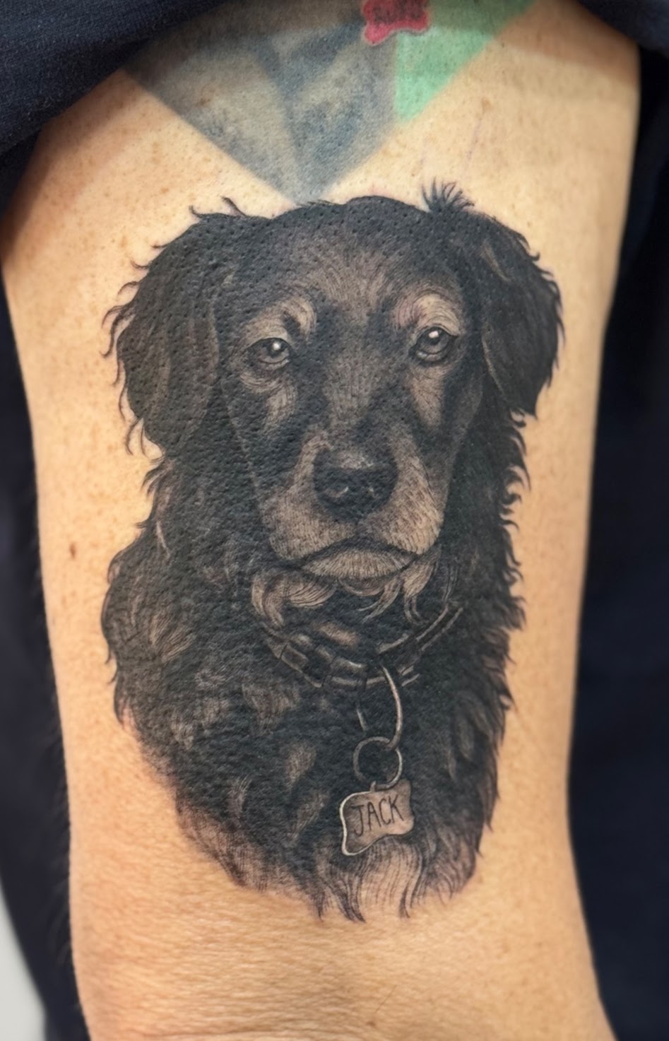 Tatuaje black grey Santiago