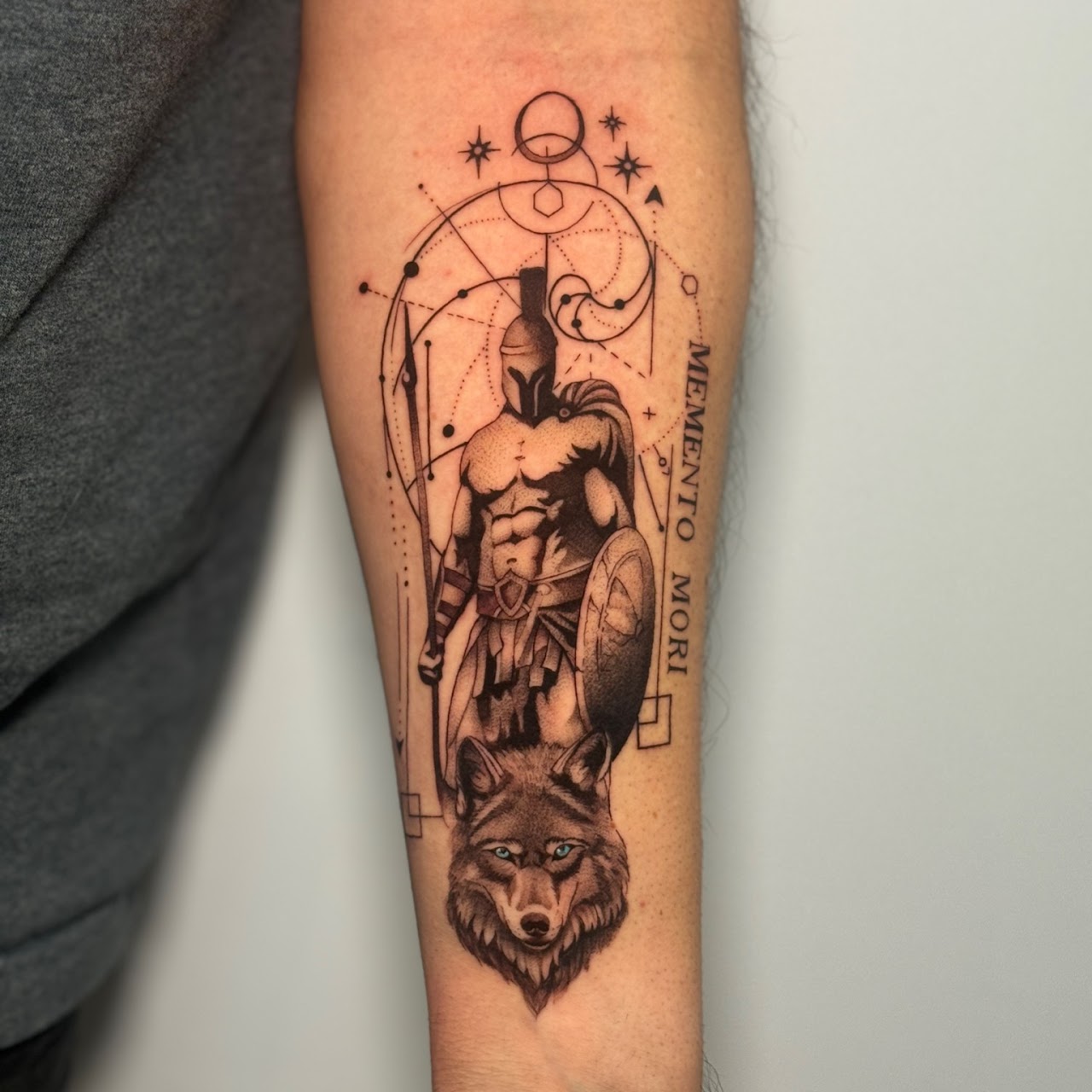 Tatuaje black Santiago