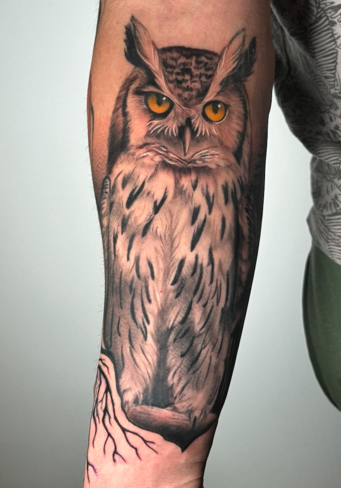 Tatuaje black Santiago