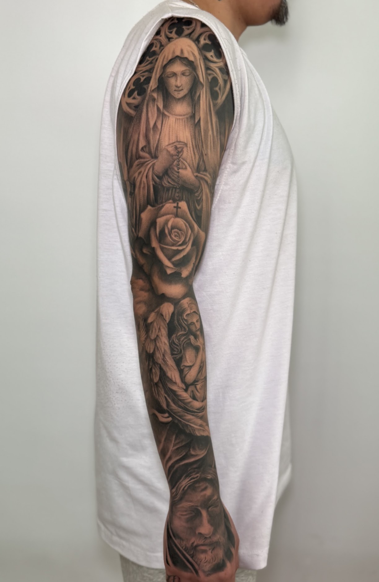 Tatuaje black Santiago