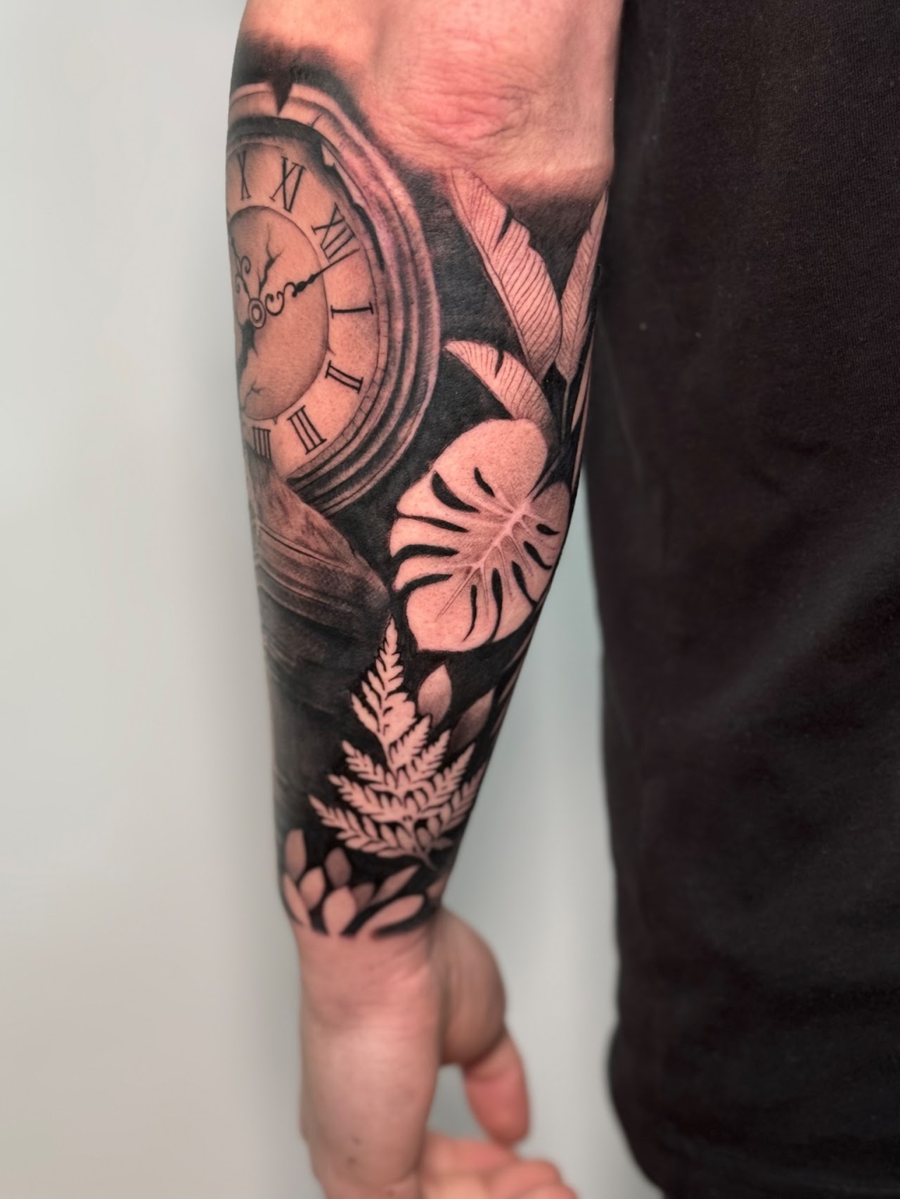 Tatuaje black Santiago