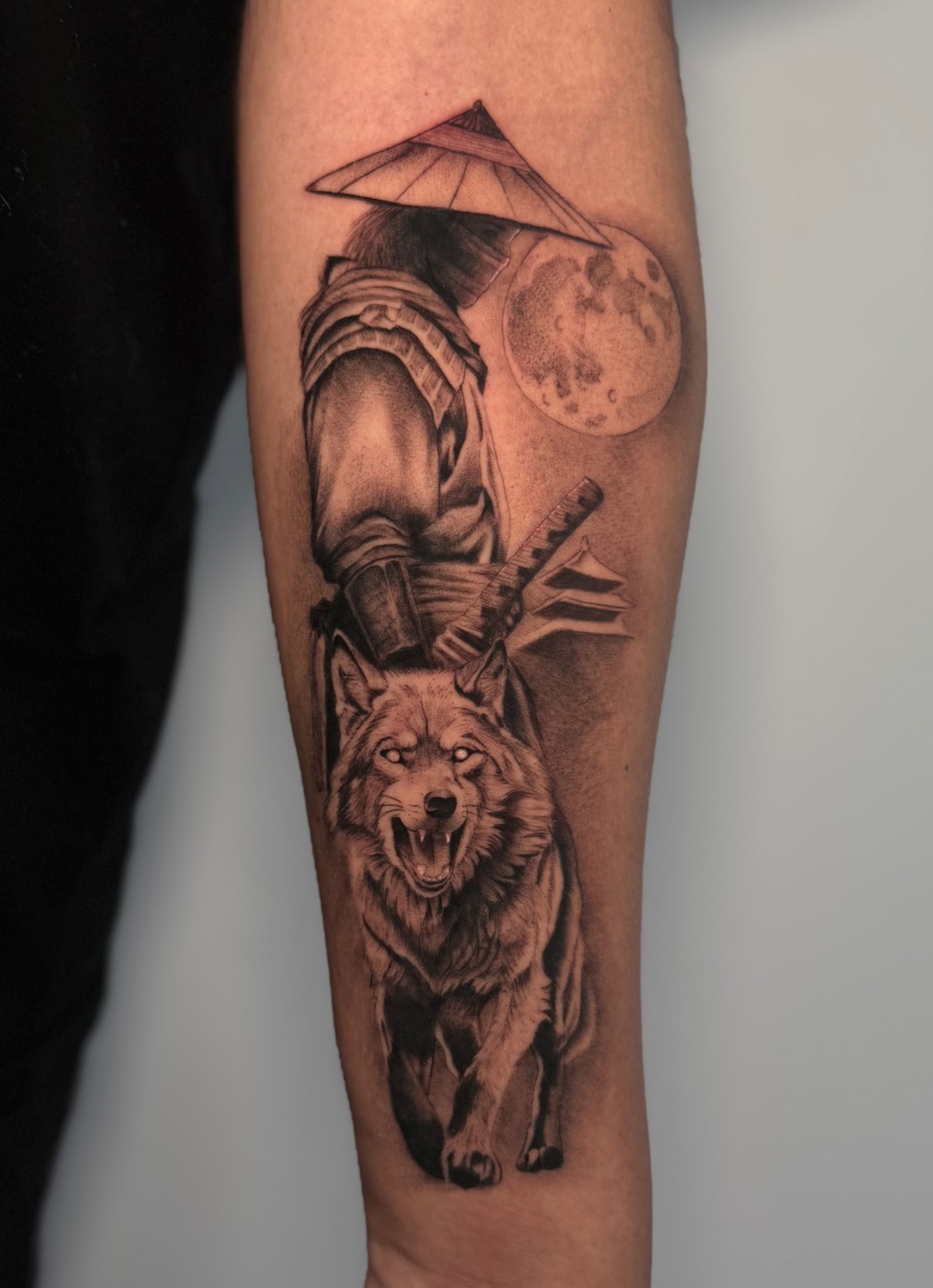 Tatuaje black Santiago