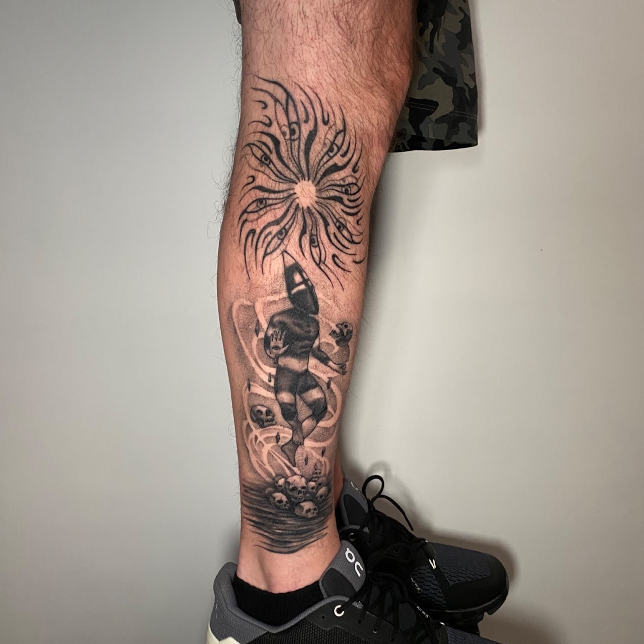 Tatuaje black Santiago