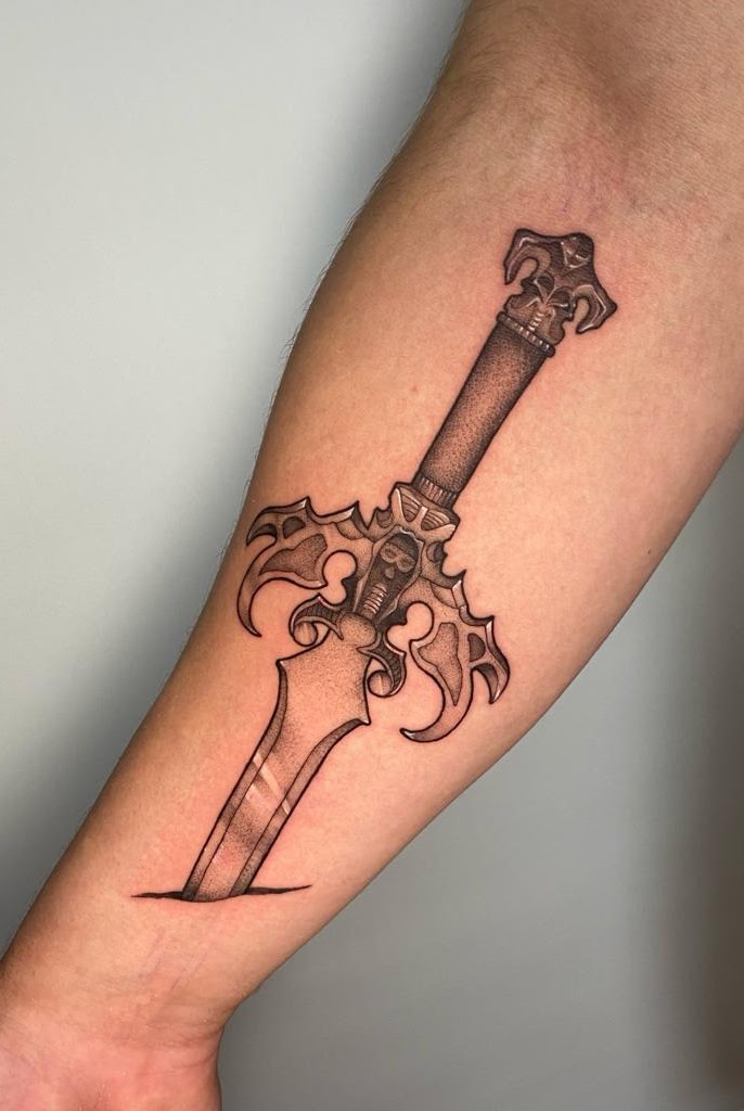 Tatuaje black Santiago