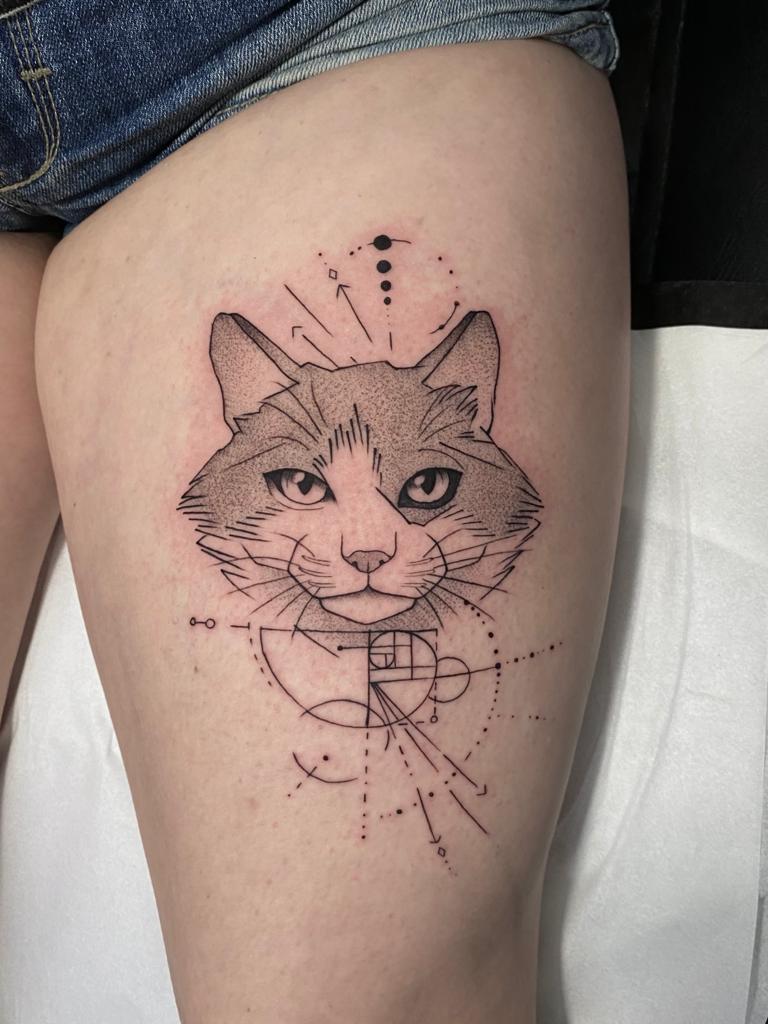 Tatuaje black Santiago