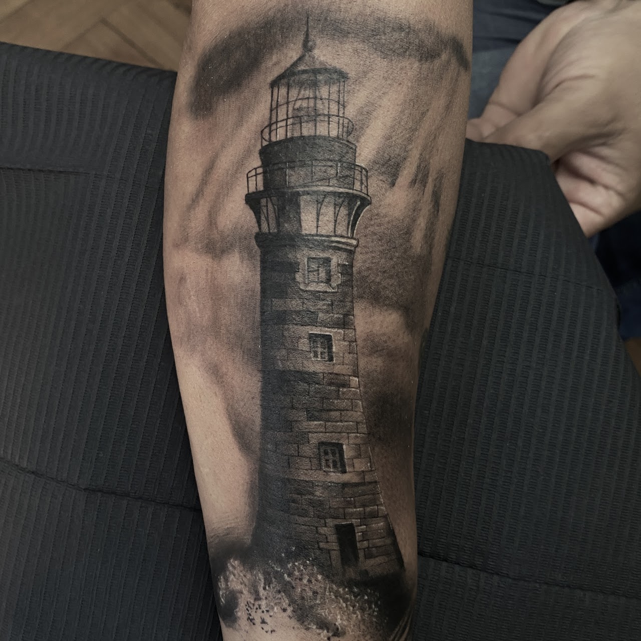 Tatuaje black Santiago