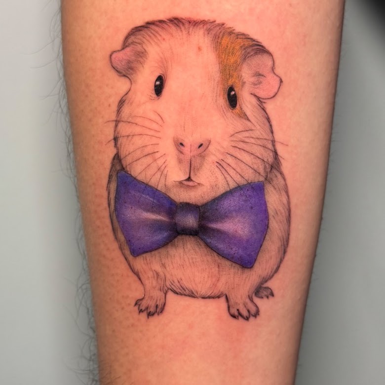 Tatuaje color Santiago