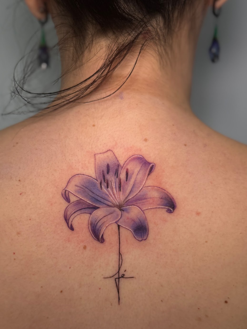 Tatuaje color Santiago