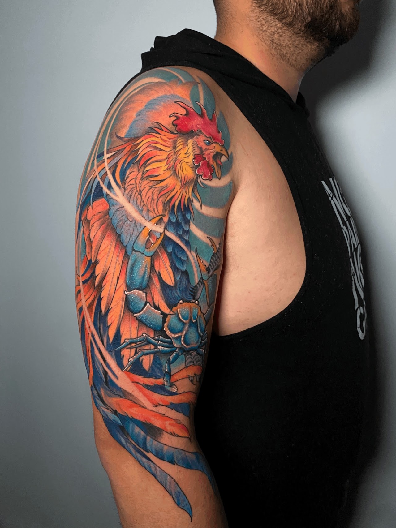 Tatuaje a color por Krimatt Santiago Chile